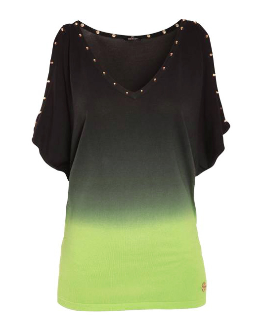 morgan-t-shirt-degrade-vert